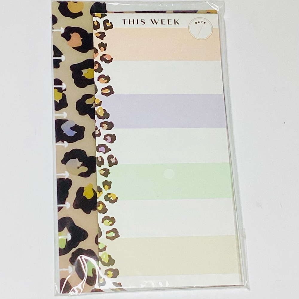 The Happy Planner Leopard Print Weekly Planner